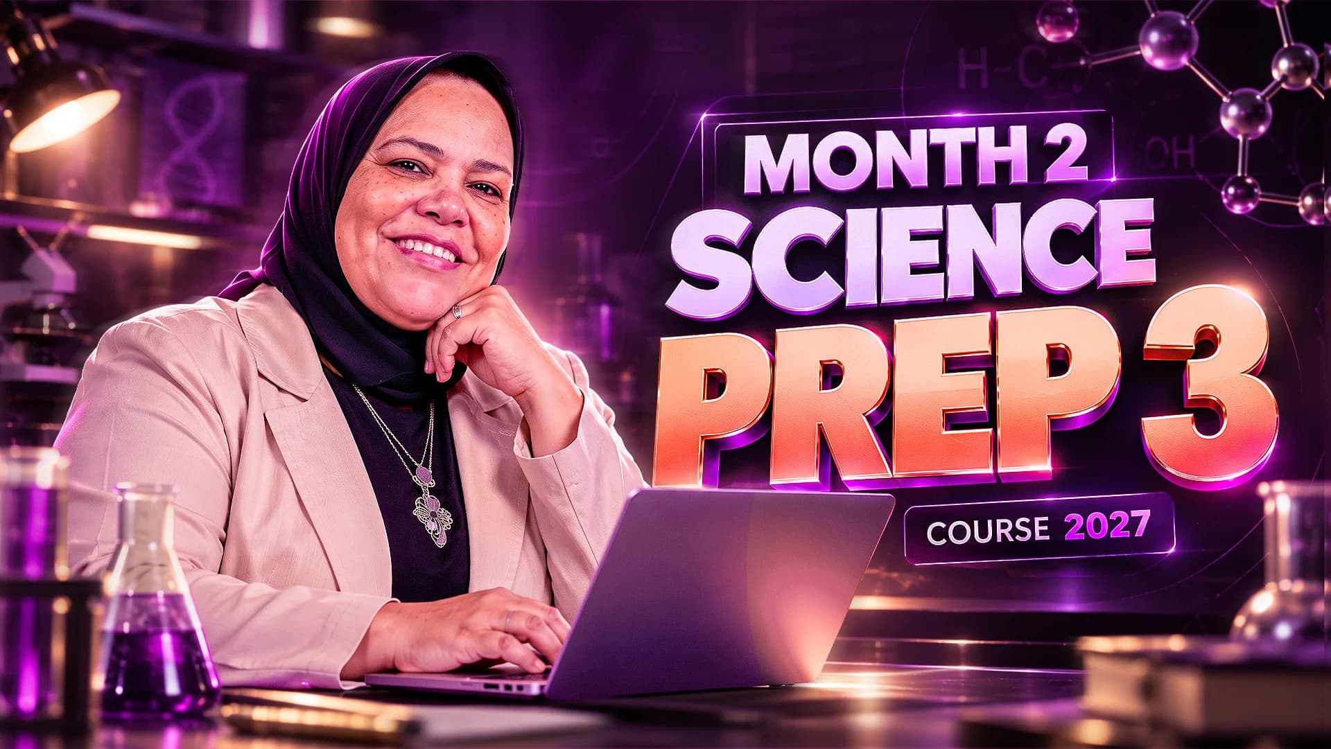 Second Month Course –  Science (Prep three)